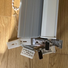 【美品】タチカワマットクリアホワイト 横型アルミブラインドの画像