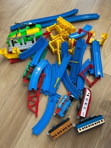 プラレール 情景レール色々(写真1と2枚目)セット