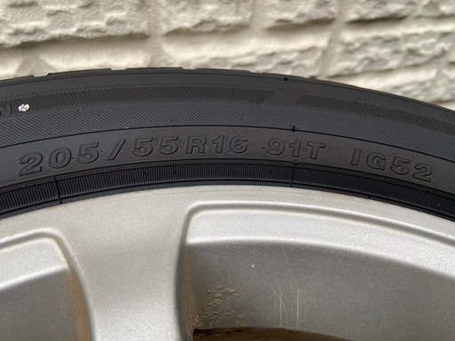 お話し中　YOKOHAMA 205/55R16 91T iceGUARD iG52c アイスガード ヨコハマタイヤ スタッドレス 4本