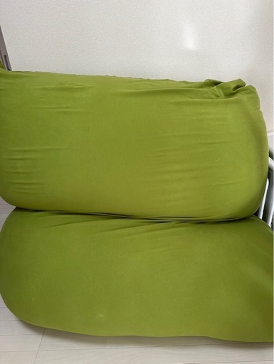 11月限定価格　Yogibo double ライムグリーン