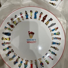 ウォーリー　ミスタードーナツ　プレート　容器の画像
