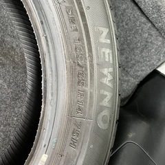 BS　155/65R14 バリ山　中古　2本セットの画像