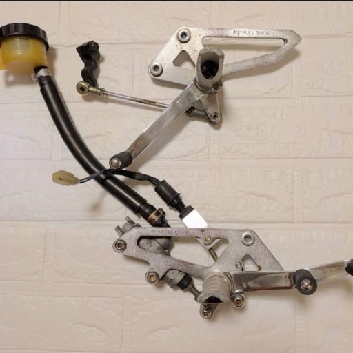 中古　GGR400N用　BEET FULLBANK バックステップ　バイク