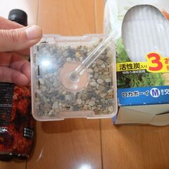 GEX ジェックス ロカボーイM 純正交換ろ過材 セット エアーリフト式水中フィルター 投げ込み式フィルターの画像