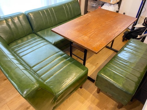 【総額20万円超】ニコアンド　nico and... ダイニングソファセット