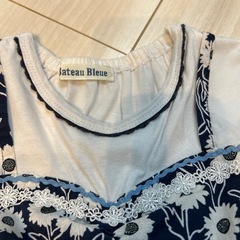 花柄ワンピースの画像