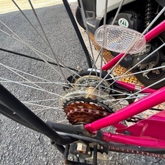 27インチ自転車　Asahiメガトランスの画像