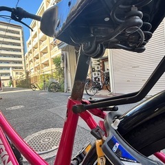 27インチ自転車　Asahiメガトランスの画像