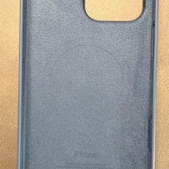 【Apple純正】iPhone16 Pro Max用 MagSafe対応シリコーンケース デニム の画像