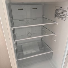 2024年製Hisense ハイセンス 2ドア冷蔵庫 162L の画像