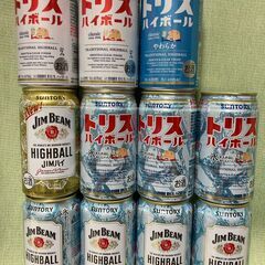 ハイボール350ml 11本 トリス ジムビームの画像