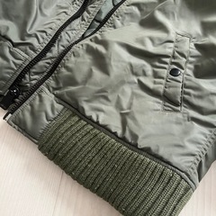 ALPHA INDUSTRIES MA-1 フライトジャケット カーキ49の画像