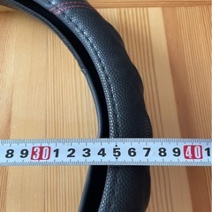 車用品　ハンドルカバーとバックミラーの画像