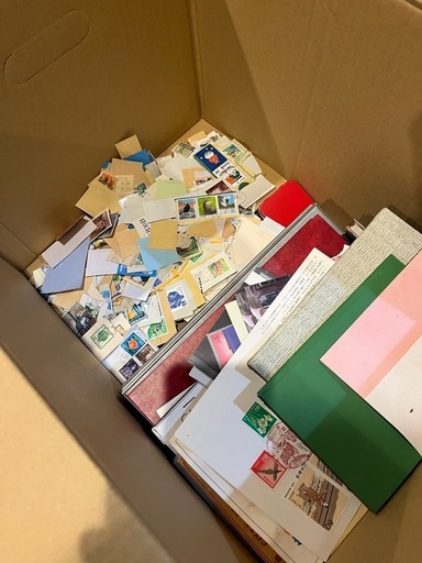 切手　コレクション　使用済み切手まとめて