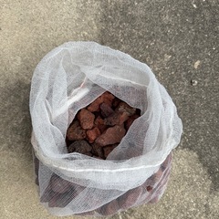 赤系溶岩石  レッドロックの画像