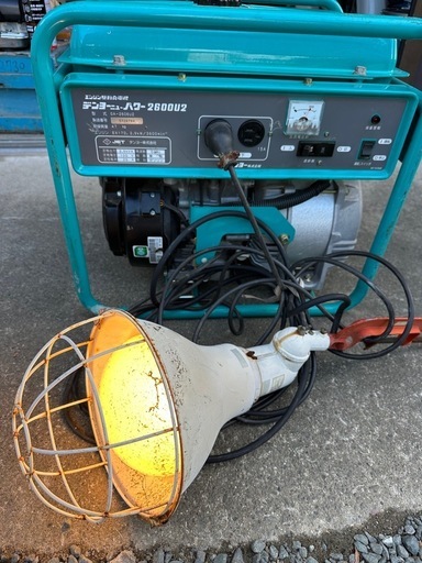 デンヨー2.6KVA発電機