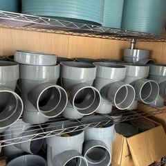 設備屋さん土木屋さん必見塩ビ桝や下水取り出し支管格安の画像