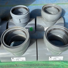 設備屋さん土木屋さん必見塩ビ桝や下水取り出し支管格安の画像