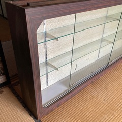 【二日間限定】
ガラス ショーケース　コレクションケースの画像
