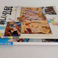 『中学生の公民』帝国書院　『新しい公民』浜島書店　2冊セット　中学生　社会科の画像