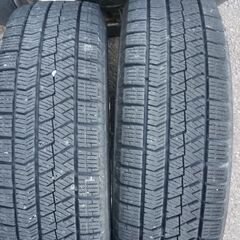 2021年製４本　155/65R13　ブリヂストンVＲＸ2　アルミ付き　手渡し可能な方の画像