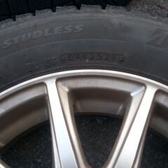 2021年製４本　155/65R13　ブリヂストンVＲＸ2　アルミ付き　手渡し可能な方の画像