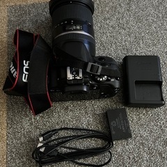 美品！CanonKiss X7  他レンズ、カメラ箱、タムロンレンズ箱、、中古肩掛けバック付の画像