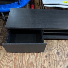 ホテルライク🩶150cm‼️テレビボード✨️ AVボードボックスタイブ BAB-150木目調テレビ台オシャレの画像