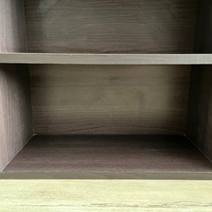 スリムカラーボックス　CDラック　本棚　幅34.6×奥行16.5×高さ34.4の画像