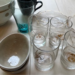 【中古】食器（お皿、グラスなど）セットの画像