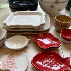 【中古】食器（お皿、グラスなど）セットの画像