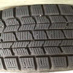 お話し中 165/70R13 スタッドレスタイヤ ２本　ダンロップの画像