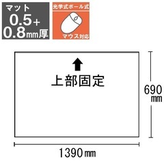 森松　デスクマットの画像
