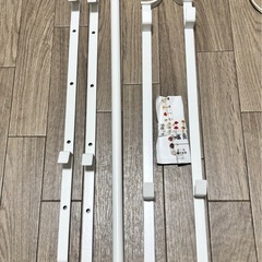 衣類収納アップハンガー(2個セット)の画像