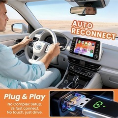 新品未開封　カープレイアダプター　2016年以降の車用プレイアダプターの画像