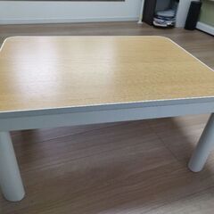 【お届けも可能です】 ニトリNITORI　天板リバーシブルこたつ（※電源コード無し）リビングテーブル 机 デスクの画像