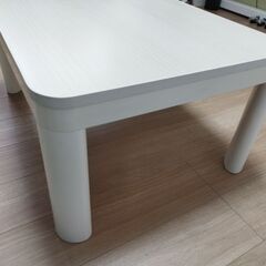 【お届けも可能です】 ニトリNITORI　天板リバーシブルこたつ（※電源コード無し）リビングテーブル 机 デスクの画像