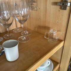 無印良品　食器棚の画像