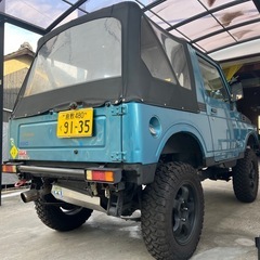  決まりました。　JA11CC ジムニー幌2型公認改つき5MT車検2027年7月までありの画像