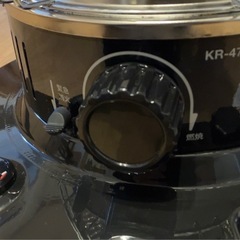 トヨトミ　石油ストーブ KR-47A ブラック2023年製の画像