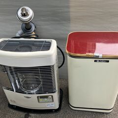 サンポット FF式石油ストーブ FFR-554KL-M-W 2013年製　別置タンク55.6ℓ付き（サンダイヤ）中古　現状品の画像
