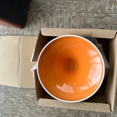 en casserole オレンジ セラミック タジン鍋 レシピブック付きの画像