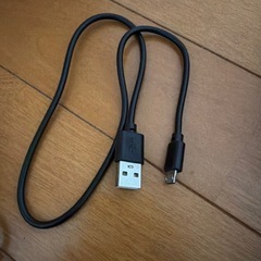 モバイルバッテリーとけーケーブルの画像