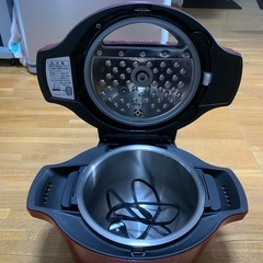 SHARP ヘルシオ ホットクック KN-HT99A-R（1.6L） 2015年製の画像