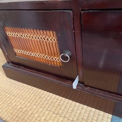 古風　3段式キャビネットの画像