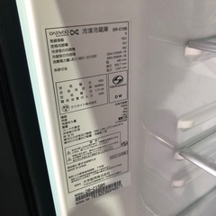 水色の冷蔵庫　150L 2019年製　の画像