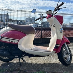 【走行浅】ヤマハ　ビーノ（VINO）4st水冷FI車！ピンクSA37J＠神奈川県川崎市麻生区よりの画像
