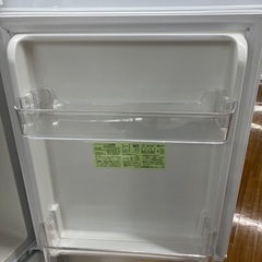 【安心半年保証付き】SHARP 2ドア冷蔵庫　SJ-D15G-W　2021年製の画像