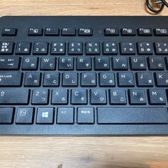 hp USB 有線 スリムキーボード 日本語配列 テンキー付 フルキーボード 薄型の画像