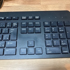 hp USB 有線 スリムキーボード 日本語配列 テンキー付 フルキーボード 薄型の画像